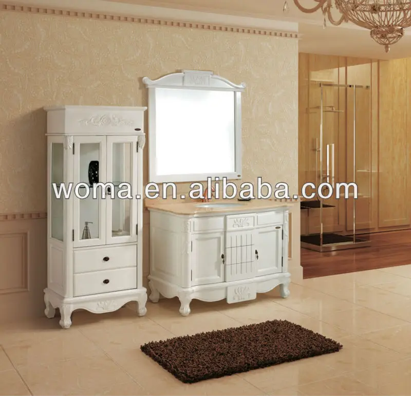 Шкафы WOMA 3050 скидка ванная комната, дуб твердых дерево дизайн ванной