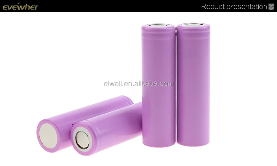 
Electronic Cigarette Battery 3.7v 3000mAh Vape Battery 18650 from Korea 