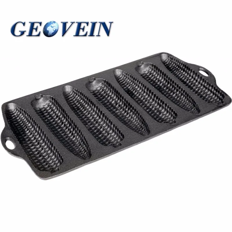 7 holes Egg Poacher Mini Muffin Corn Bread pan