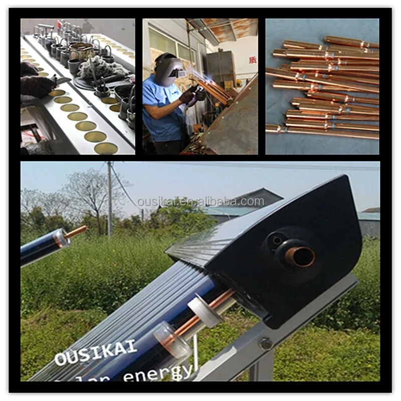 Use Of Sun Energy Heat Pipe Solar Collector