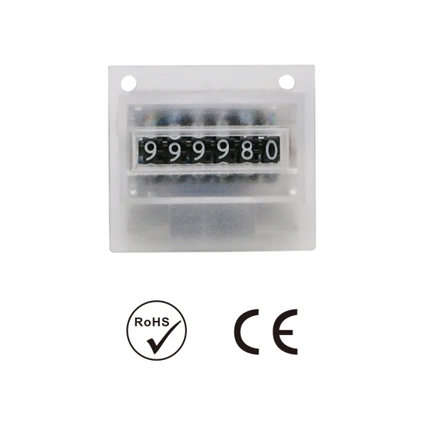 Mechanical Counter, 2018 Most Popular 6 Digits Digital Pulse Counter