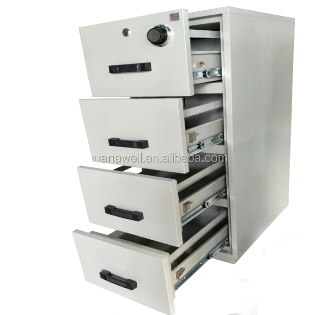 ZOYET Fireproof Filing cabinet, 2 hours fire resistant / fireproof drawer filing cabinet