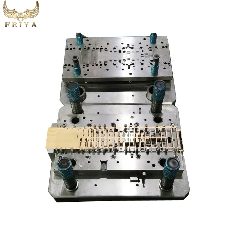 Precision usb connector metal shell mold , metal stamping mould