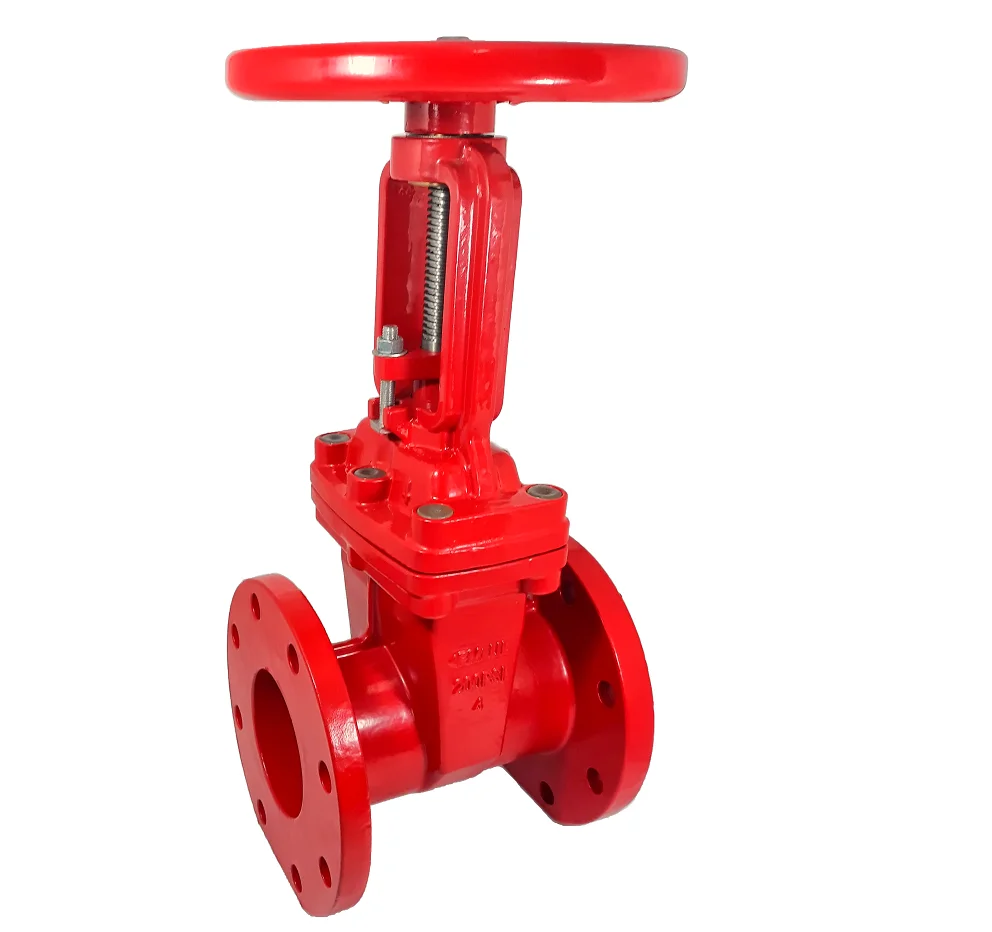 Клапан затвора OS & Y для защиты от пожара, список UL