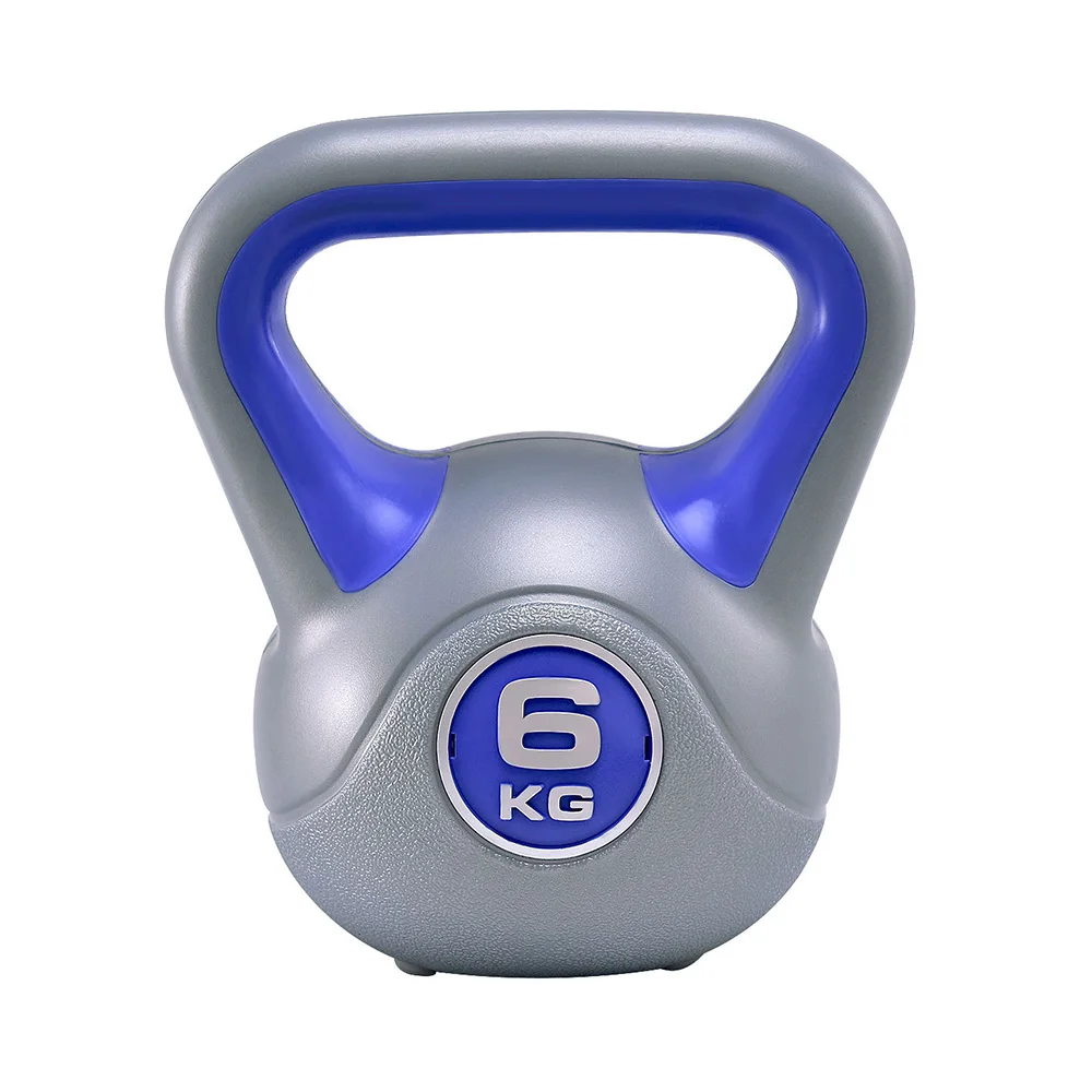 
Ergonomic Tone Fitness Plastic Kettlebell with Iron Sand Insert 