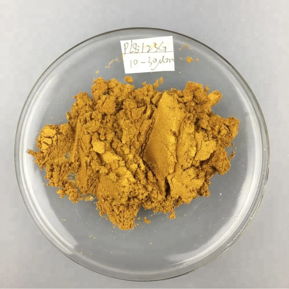 Crystal gold color pearl pigment Synthetic Mica for paint