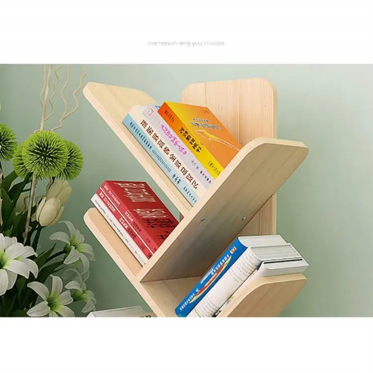 Competitive Price Colorful Customized wooden wall shelf for book