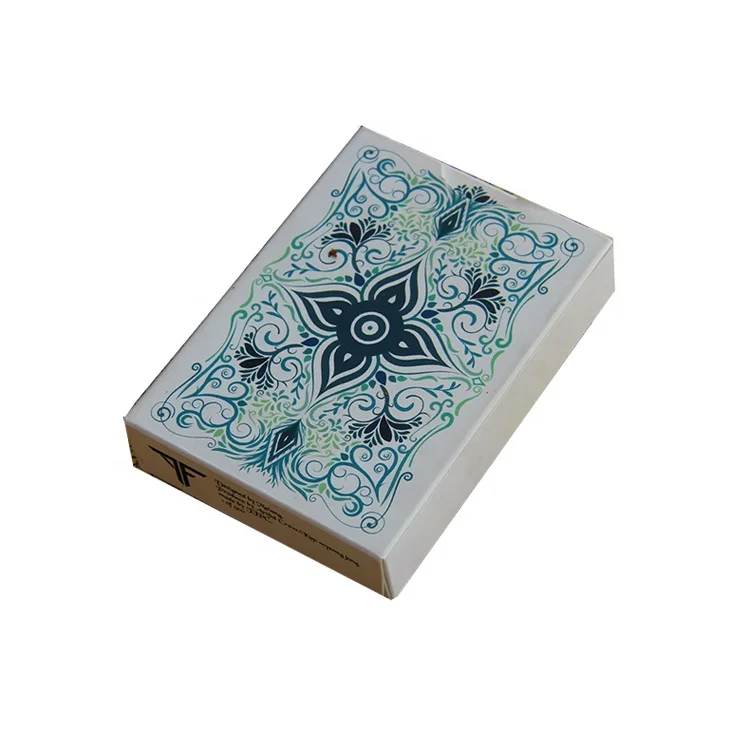 Professional Good Casino Magic Deck Cards Black Core Paper Barcode Playing Cards Printing