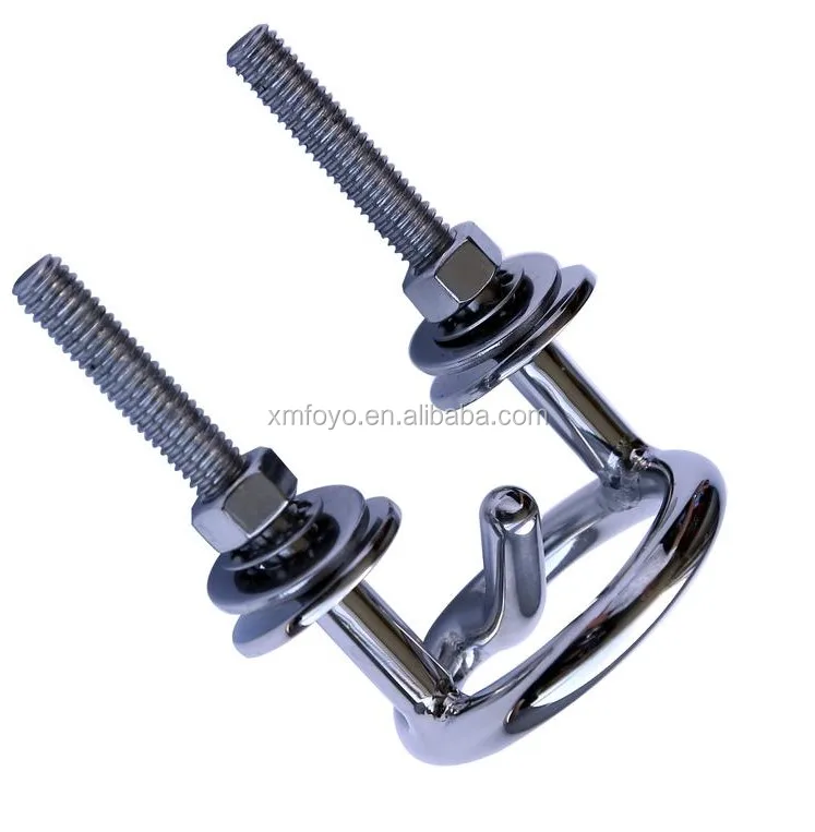 Boat Marine Stainless Steel Transom Mount Water Ski Tow Hook Ring