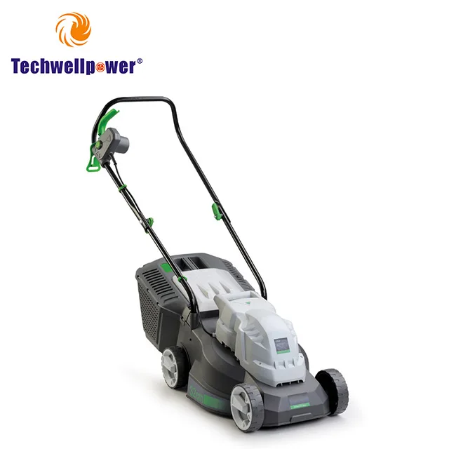 Portable manual ride on electric motor Height Adjustment manual lawn mower