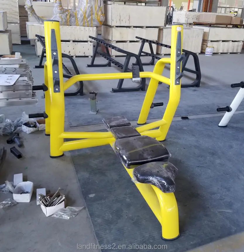 land fitness china commercial bodybuilding horizontal bench press