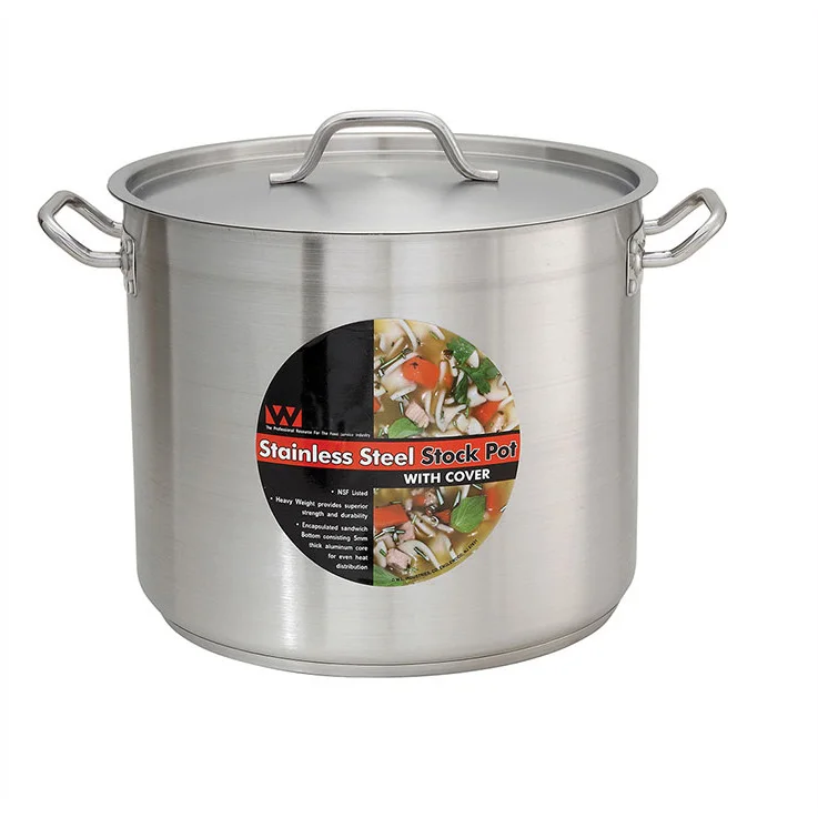 Best selling NSF listed stainless steel kitchen cookware casserole sets for restaurant