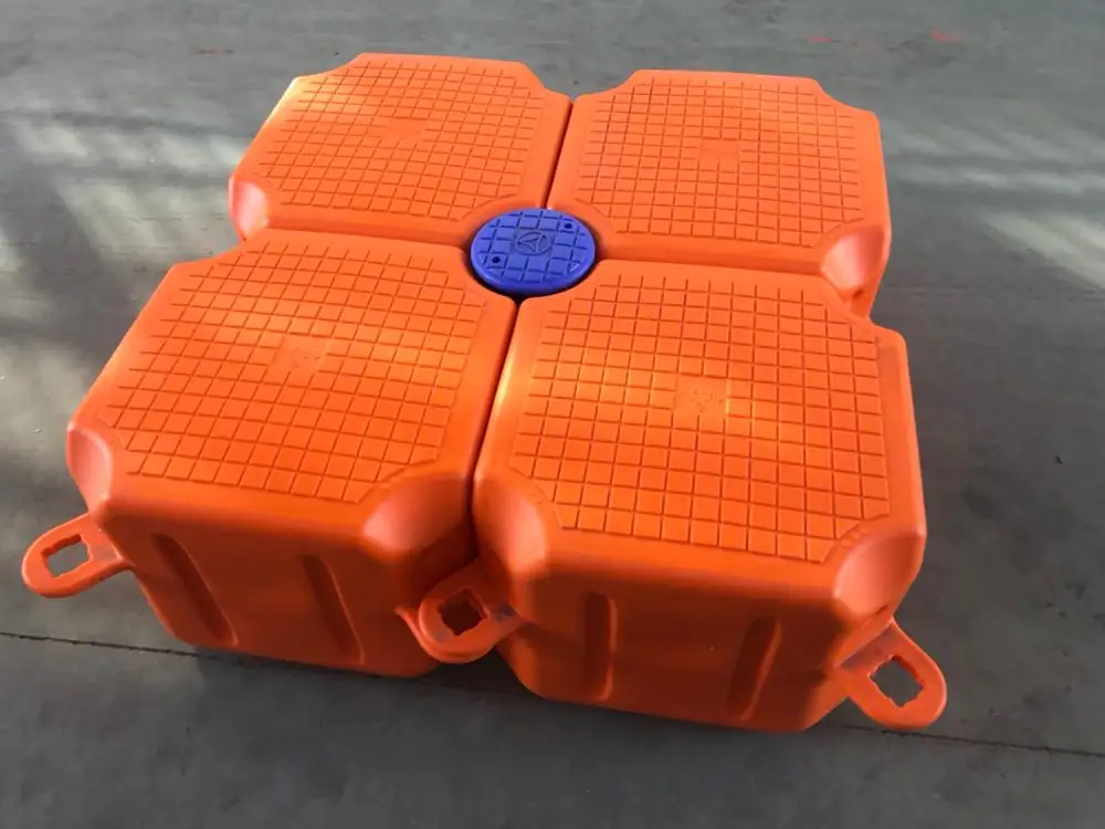 plastic floating pontoon platform