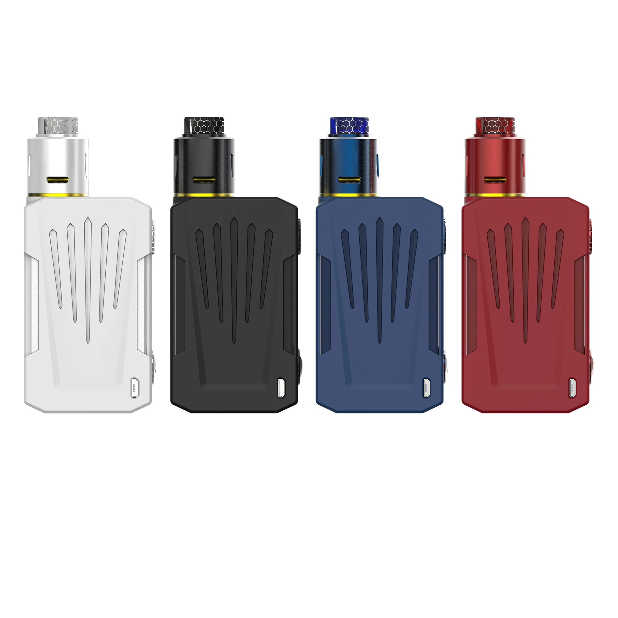 top 2019 white 510 battery custom logo mech box vape mods