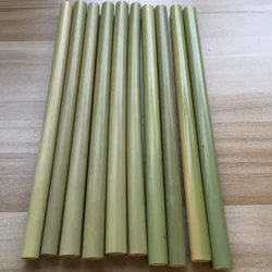 JOYE amazon Бестселлер бесплатные образцы бамбуковая солома многоразовая Экологически чистая и разлагаемая соломинка с