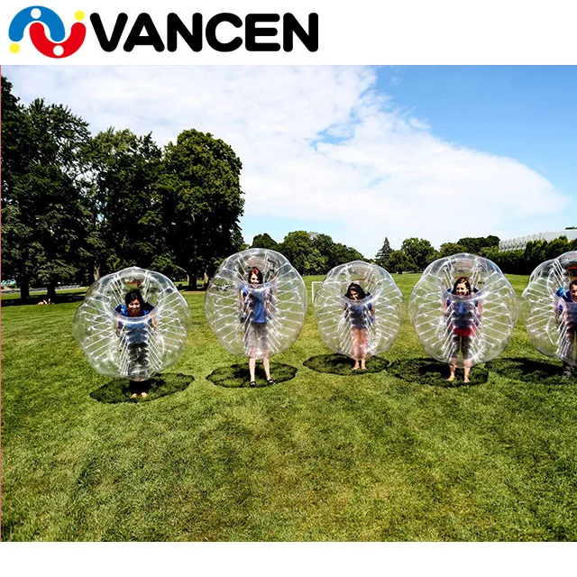  Продажа дешевых гигантских спортивных игр Vancen с сертификатом CE надувная трава в горошек для взрослых и