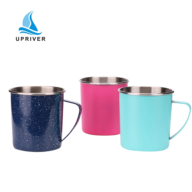 
2019 Hot Powder Coated Custom Insulated Stainless Steel Travel Coffee Mug 