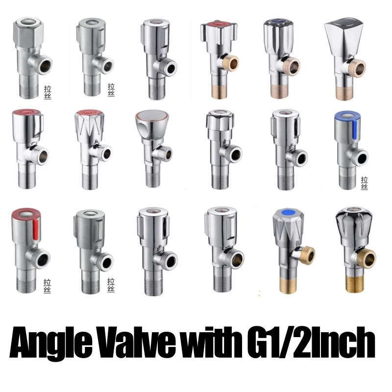 Страны Юго-Восточной Азии продают угловой клапан из нержавеющей стали sus304 полностью медная катушка от китайских производителей с G1/2 дюймовым