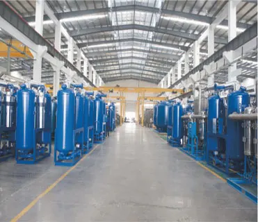 Heat Regenerative Compressor Desiccant SDXY-50 Air Dryer With Air Purge Type