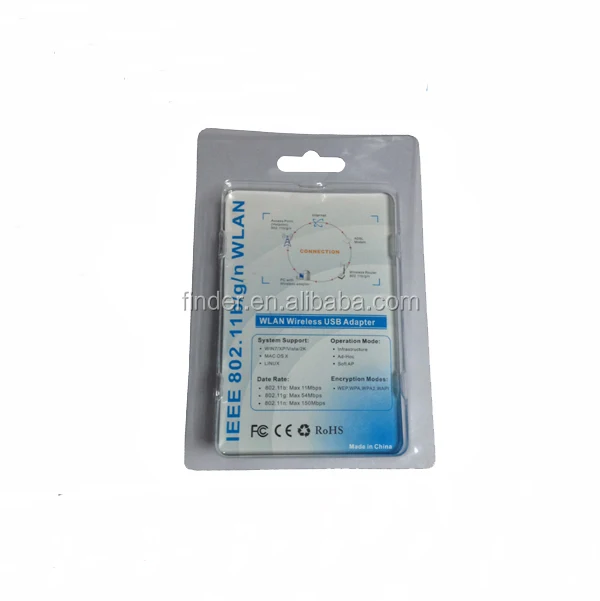 150Mbps wireless USB WiFi adapter high gain antenna, Chipset Ralink RT5370 MTK MT7601 RealTek RTL8188 optional
