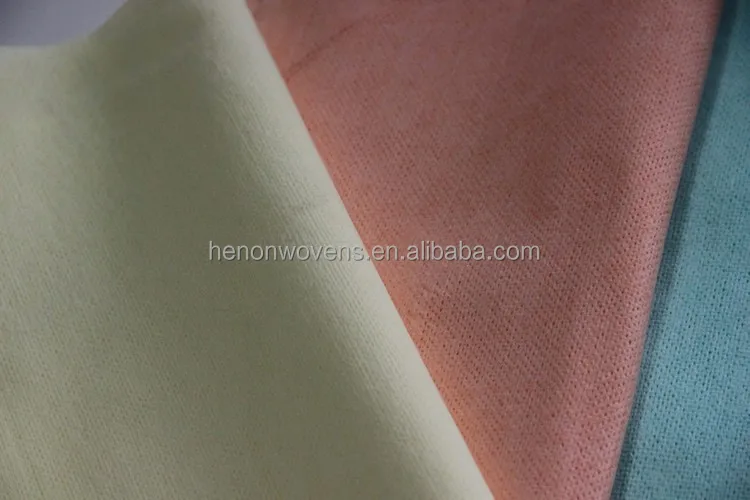 
high water absorption polyester viscose blend nonwoven felt fabric 