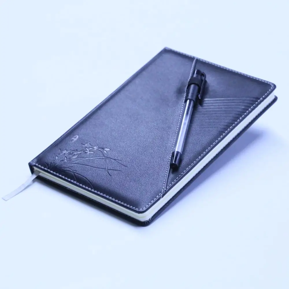Custom Brand Soft Cover Journal Notebooks With Pen Loop