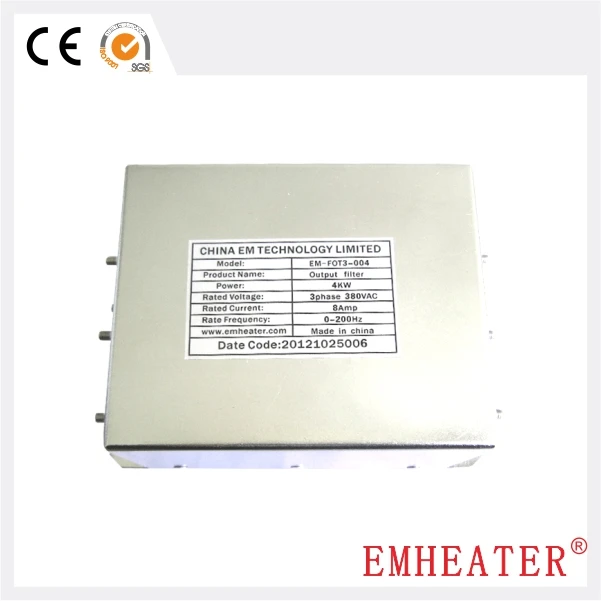 High Quality emi emc filter Manufacturer 380V 440V Three Phase Inverter EMC EMI Power Line Noise Filter