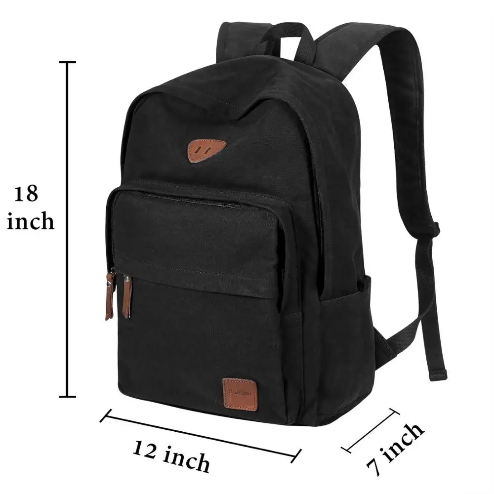Vintage Canvas Backpack Rucksack Casual Daypacks Bookbags cotton school backpack