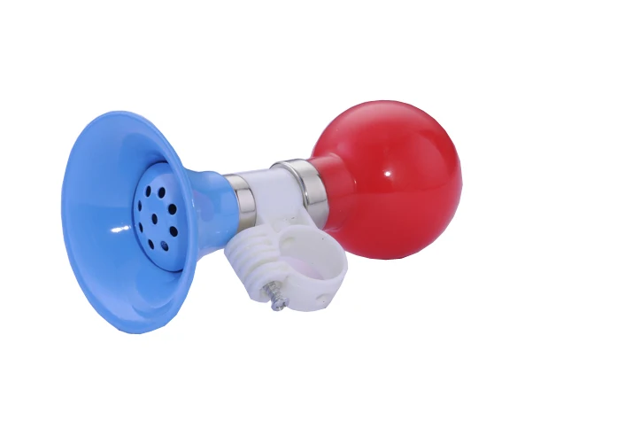 Colorful Metro Steel and Rubber Bicycle Horn for Kids Children
