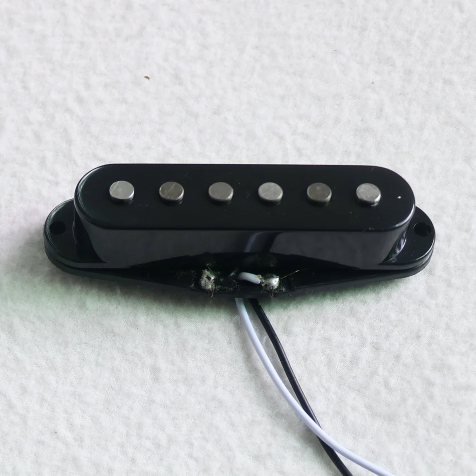Donlis 1set 3pcs DS52 ST Electric Guitar Use Single Coil Pickups with Flat Style Alnico 5 Magnet