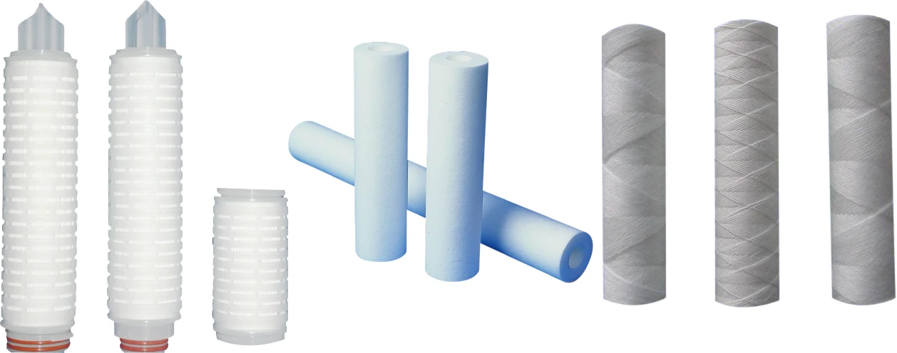 Food Grade Cartridge Filter Filtro Industrial Para Leche Milk or Wine Filter