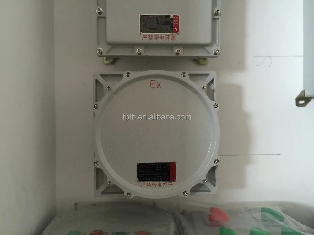 IECEX approved IP65 Exe Exd IIB IIC flameproof Junction Box anti explosion proof enclosure