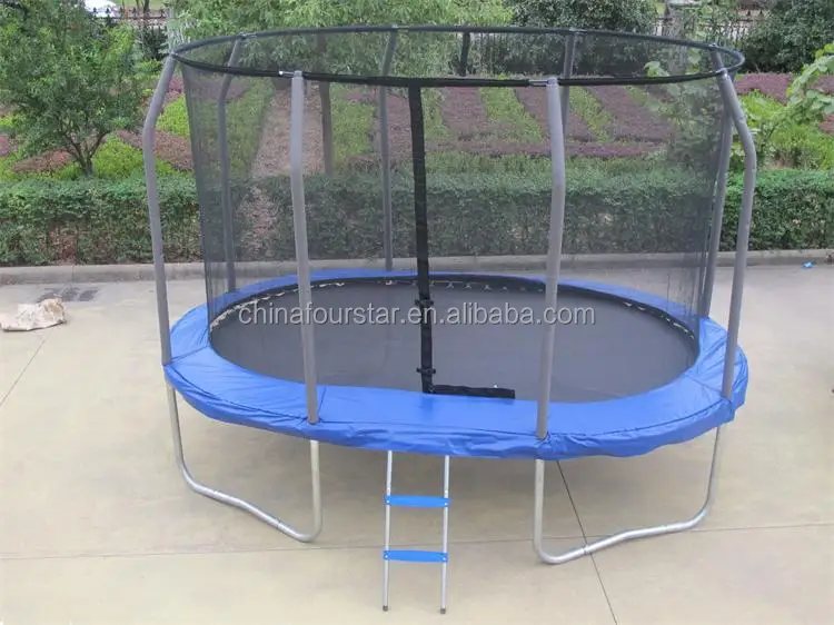
Springfree Trampoline Medium Oval outdoor gymnastic sport play elliplic trampoline with top ring and inner net 