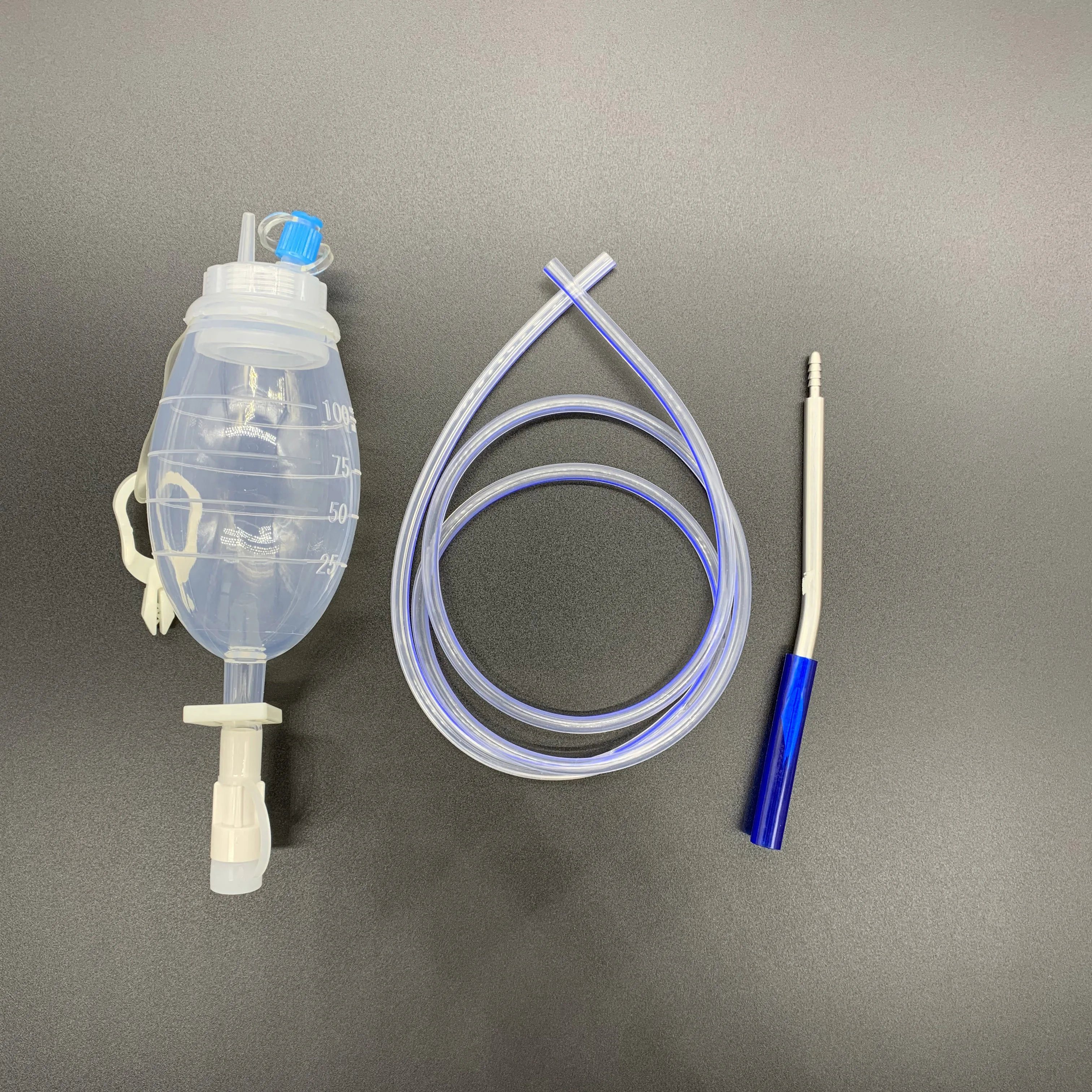 Disposable silicone negative pressure drainage ball