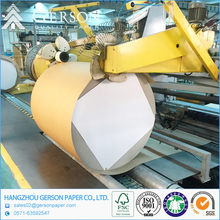
Manufacturer Direct Sell/ Recycled Paper 180 gsm Coated Cardboard Duplex Board Paper PE Film Wrapped 