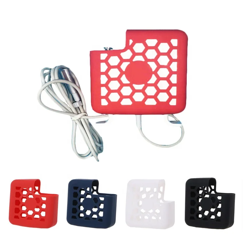 
Charger Protective Case Silicone Power Adapter Laptop Sleeves For Apple MacBook Air Pro Retina 11 12 13 15 Case Accessories 