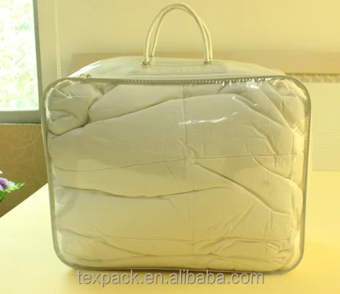 taobao price biodegradable non woven zipper quilt package bag