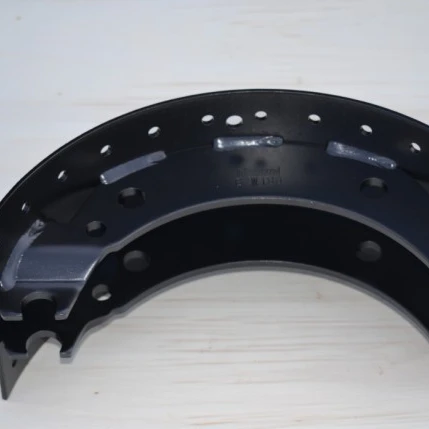 chinese truck parts semi-met and metal auto brake shoe lining material
