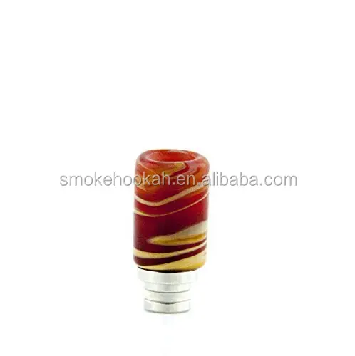 Hottest selling colorful Jade ribbon 510 drip tip
