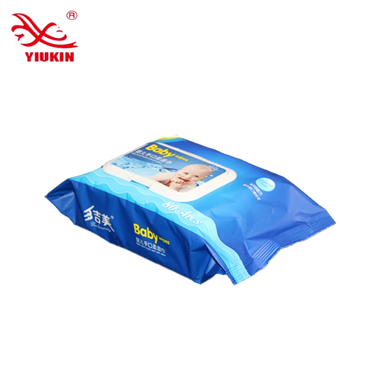
China Wholesale Baby Tissue Wipe Portable Baby Tissue Facial Wet Wipes 