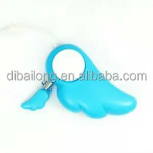 Охранное устройство охранной сигнализации с ангелом, розовое и синее