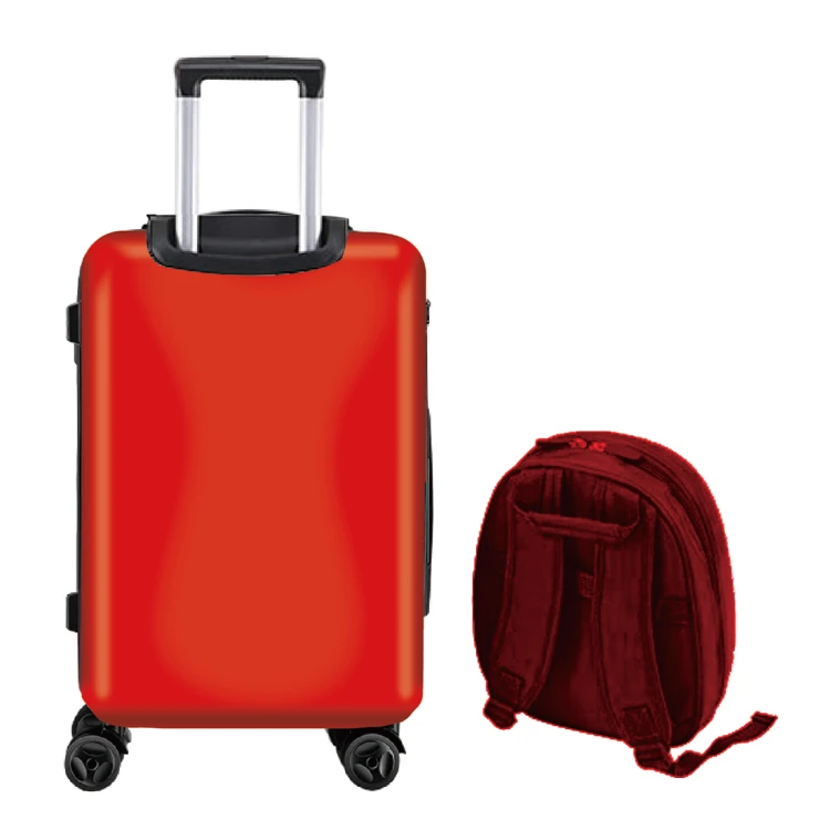 Popular Kids trolley case and school bag suit children lovely kids school luggage set for little girls