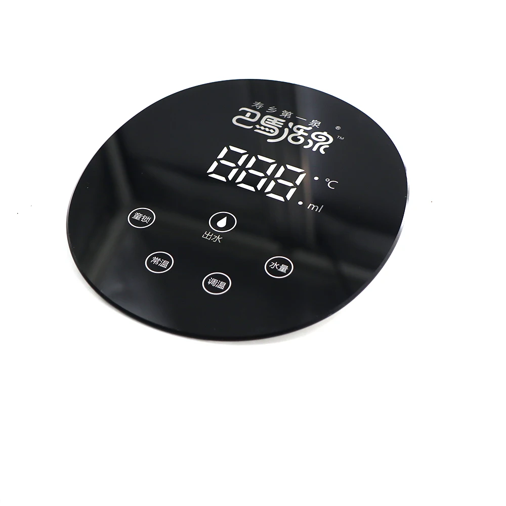 Custom waterproof Silk screen printing  polycarbonate graphic overlay