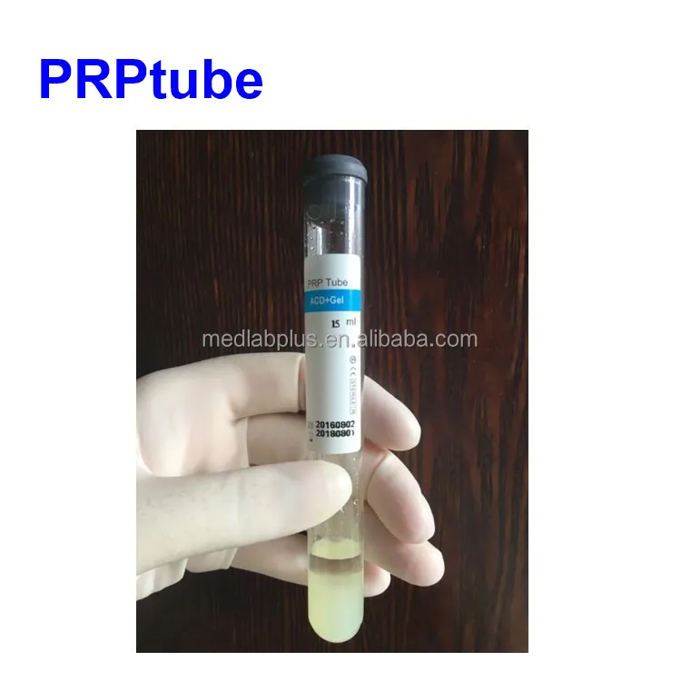 15ml ACD Sodium Citrate PRP Tube with Gel PRP tube Platelet Rich Plasma PRP Tube
