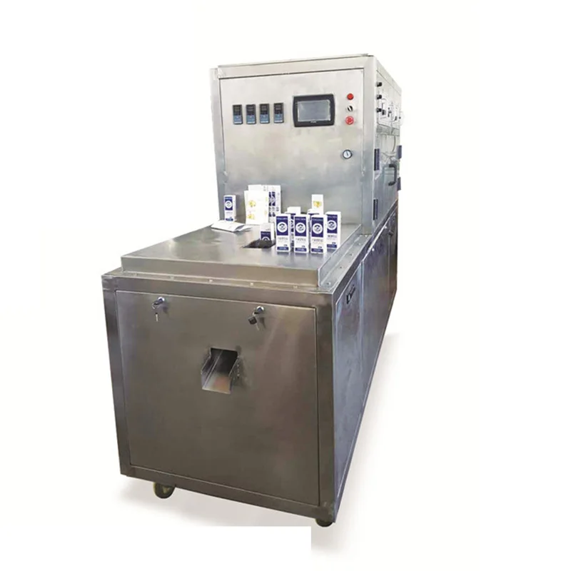 Aseptic milk beverage paper  carton filling forming packing machine for juice