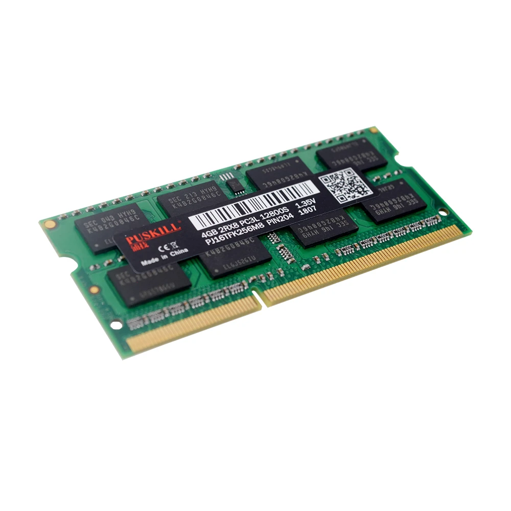  Заводская Совместимость со всеми ноутбуками RAM для DDR3L 4 Гб 1600