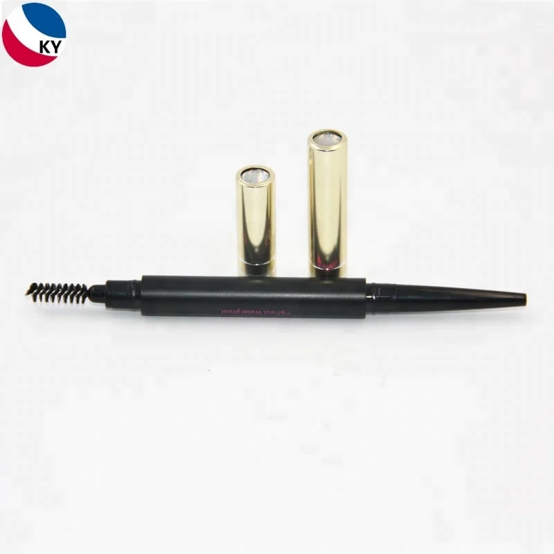 Tube Mascara Brushes Double Side Use Empty Aluminium Mascara Tube for Packaging Avaliable Round Shape Accepted CN;ZHE MT-013