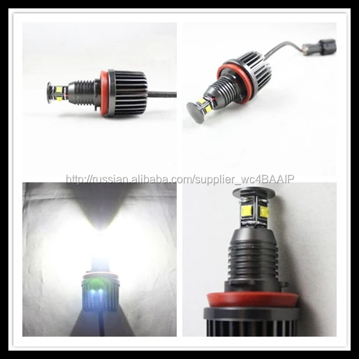 Error free car accessories for bmw E92 E70 F01 F02 E87 E82 E93 h8 led angel eyes