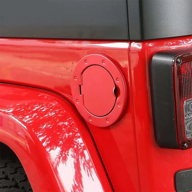 Аксессуары для стайлинга автомобиля крышка бака из алюминиевого сплава бензобака с замком ключа