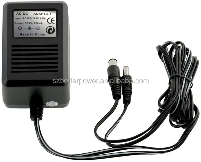AC power supply adapter for NintendoNES, SNES, Sega Genesis1 3 in 1 power cord